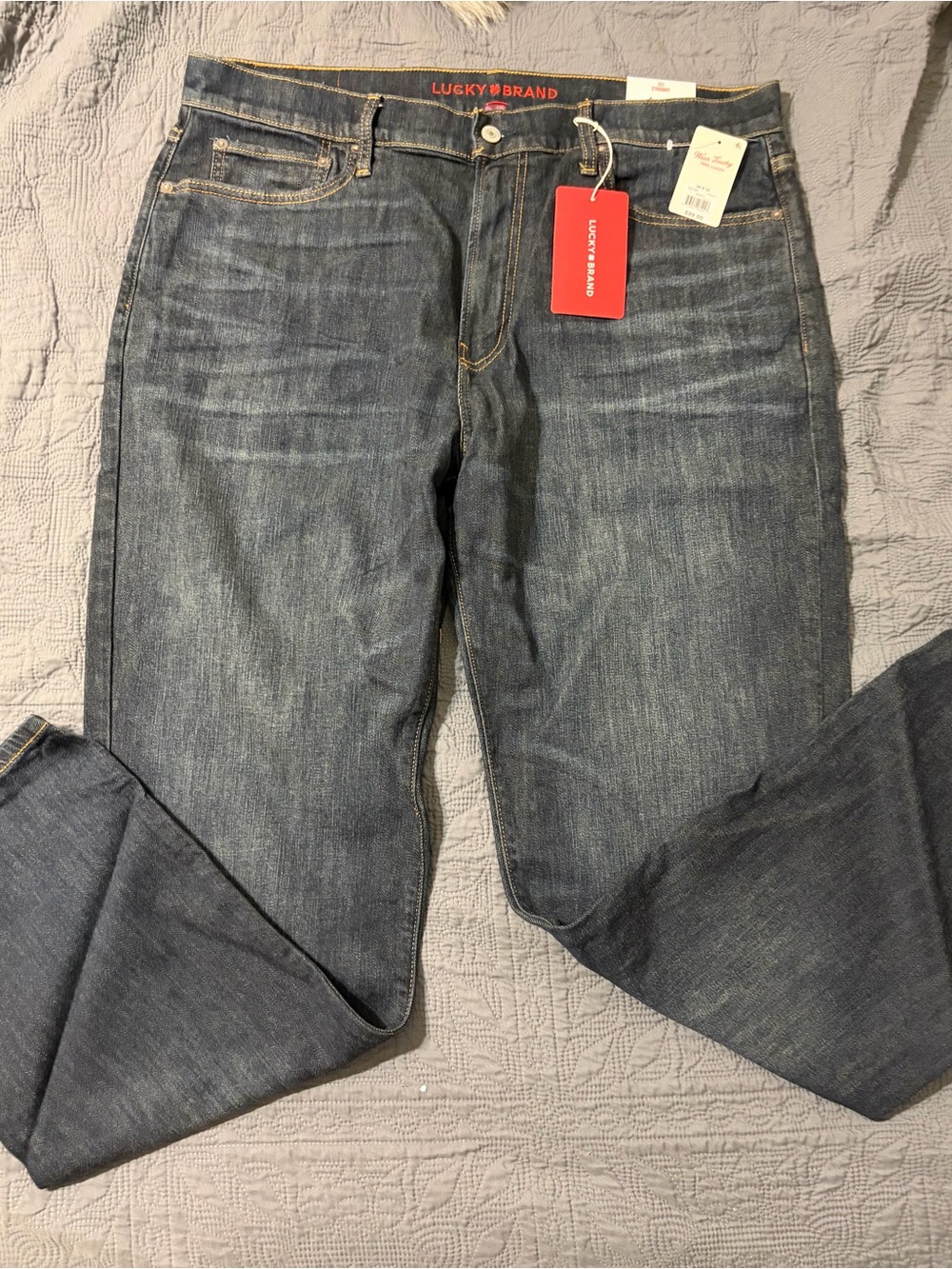 Lucky Brand Men’s Indigo Straight Jeans
